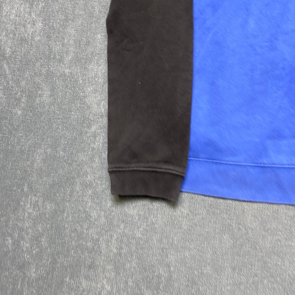 Nike Hoodie Boys XL Blue Black Spellout Logo Pullover Long Sleeve Sportswear - Picture 7 of 8